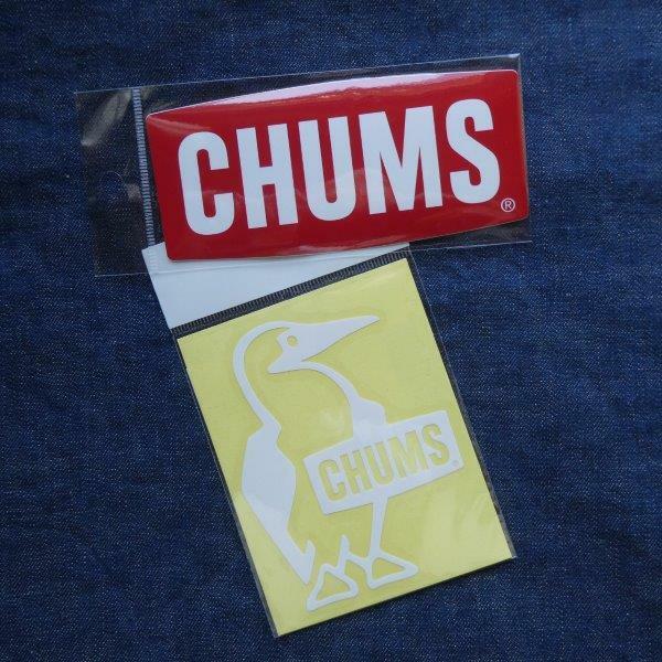 CHUMS ステッカー 2枚セット CH62-1072 CH62-1547 新品 防水素材