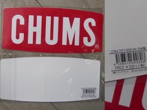 チャムス Sticker ステッカー CHUMS Logo M 新品 CH62-1071 防水素材_画像2