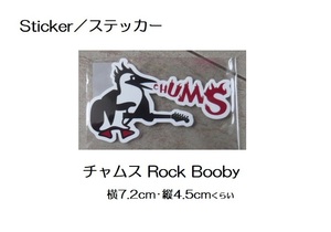 チャムス Sticker ステッカー CHUMS Rock Booby 新品 CH62-0047 日本製