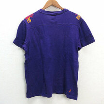 y■リーバイス/LEVI'S フットボールTシャツ■紫【 L 】MENS/アメカジ/148【中古】_画像3