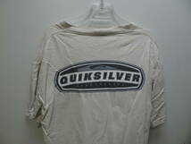 全国送料無料 アメリカ USA古着 80-90年代 クイックシルバーQUIKSILVER MADE IN USA メンズ サーファーTシャツ M_画像8