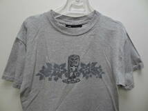 送料無料 アメリカ USA古着 80-90年代 no boundaries MADE IN MEXICO レディース＆ボーイズ ティキ TIKI プリントTシャツ BOYS L(14-16)_画像6