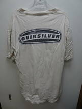 全国送料無料 アメリカ USA古着 80-90年代 クイックシルバーQUIKSILVER MADE IN USA メンズ サーファーTシャツ M_画像6