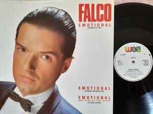 美盤　FALCO　ファルコ　Emotional　UK盤 12”シングルレコード　