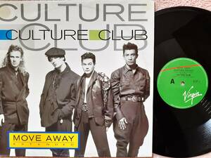 Culture Club　カルチャー・クラブ　Move Away (Extended)　オーストラリア盤 12”シングルレコード