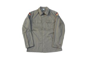 1980's Germany Military L/S Faigue Shirts Jacket