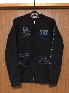 *NEIGHBORHOOD Neighborhood ATNH-CS-11 print sweat Zip up Parker BJAI.G