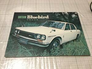 nissan datsun Bluebird bluebird 510 p510 GL owner manual manual owner's manual Nissan Nissan Datsun 1400 1600