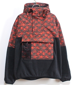 【新品】NIKE ACG AOP LTWT Fleece Jacket（M）ナイキ フリース パーカ フーディ プルオーバー アノラック ボックスシルエット アウトドア