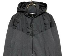 【新品】Nike Lab Knitted Windrunner Hoodie（M）ナイキ ラボ ニット ウインドランナー フーディー パーカー イタリー製 定価￥55,000_画像2