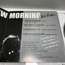 CD レア品 CHET BAKER - LIVE AT NEW MORNING チェット・ベイカー LIVE ライヴ ライブ　　_(J1)_画像3