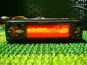 [psi] rare Panasonic CQ-MRX7000K 1DIN size CD*MD receiver there is defect operation goods that time thing high so car JDM Heisei era retro 