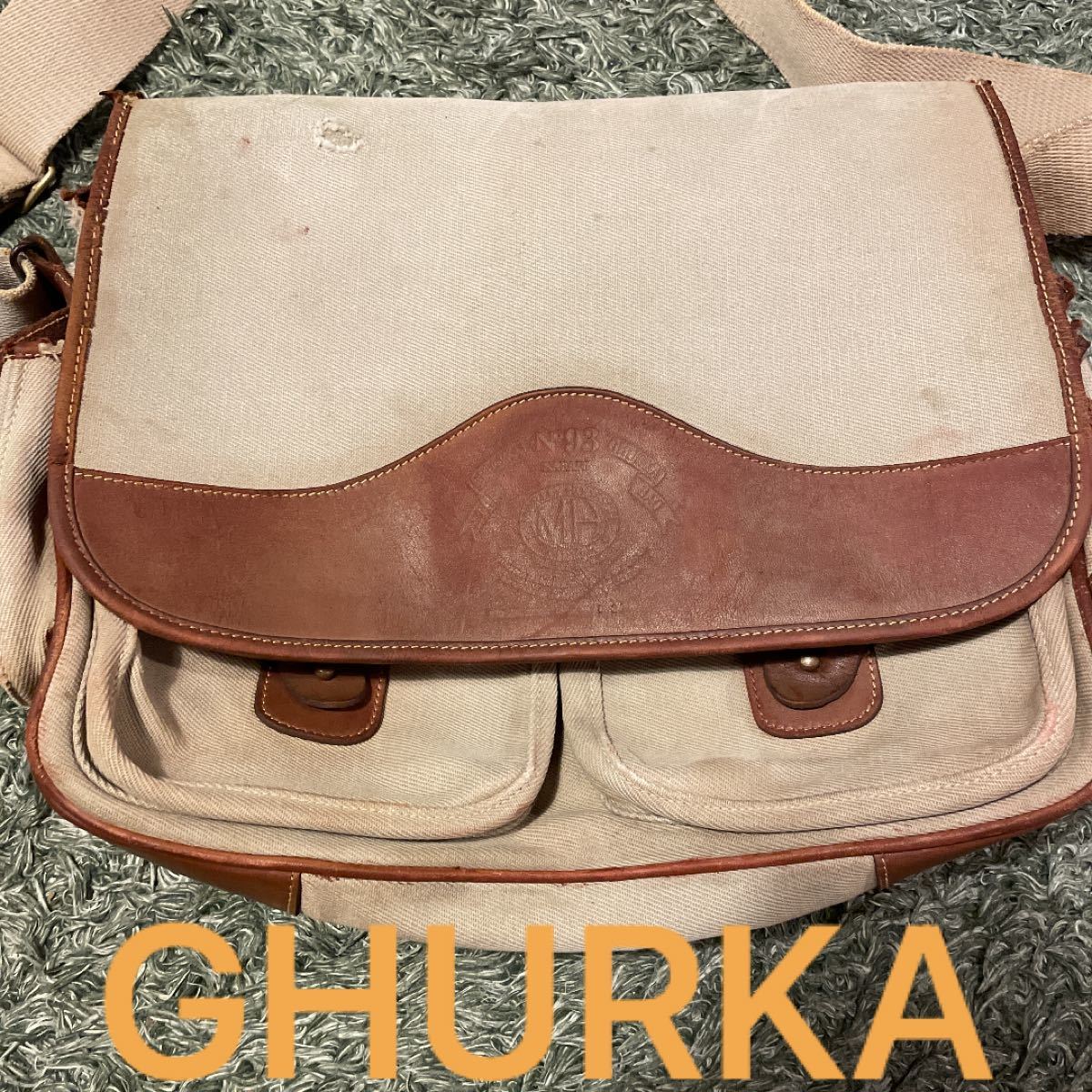 GHURKA No.147 GARRISON ビンテージ ショルダーバッグ メンズ