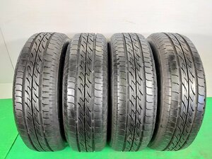 【宮城発】175/65R14 82S★9.5分山 ブリヂストン NEXTRY 2019年 4本 ノーマル【送料無料】MYG-2976★夏　14インチ