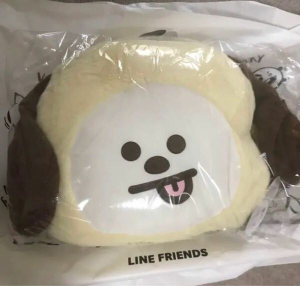 ふわふわ　クッション　ぬいぐるみ　フェイスクッション　チミー　bts bt21ジミン