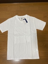 新品 タグ付き EDIFICE エディフィス 総柄 Grand Pigalle Hotel / wall rinks Vネック Tシャツ 日本製 ホワイト S エディフィス 白_画像2