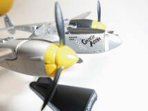 Ql853 Metal die-cast Messerschmitt Lockheed P-38 Lightning “Gentle Annie” ロッキード ライトニング ダイカスト フィギア_画像6