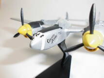 Ql853 Metal die-cast Messerschmitt Lockheed P-38 Lightning “Gentle Annie” ロッキード ライトニング ダイカスト フィギア_画像7