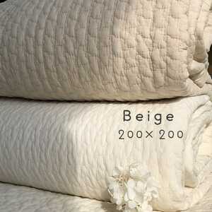  new goods Korea Eve ruk loud pattern beige . daytime . rug mat bedcover 200×200cm