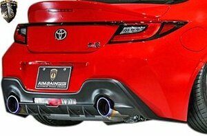 【M's】TOYOTA GR86 ZN8 ハチロク 前期 (2021.10-) AIMGAIN SPORT カーボン リヤディフューザー ／／ CARBON エイムゲイン エアロパーツ