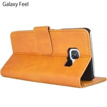 FRL-SHOP◆ Galaxy Feel フィール SC-04J ケース ◆ ギャラクシー フィール SC04J 手帳型 レザー カバー 手帳 F-25ca△_画像5