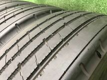 ★245/80R17.5 133/131J 6本Set 2018年製 ブリヂストン BRIDGESTONE RIB R173 約8.5mm以上程度の溝 縦溝 中古 ★送料無料/一部地域を除く_画像5