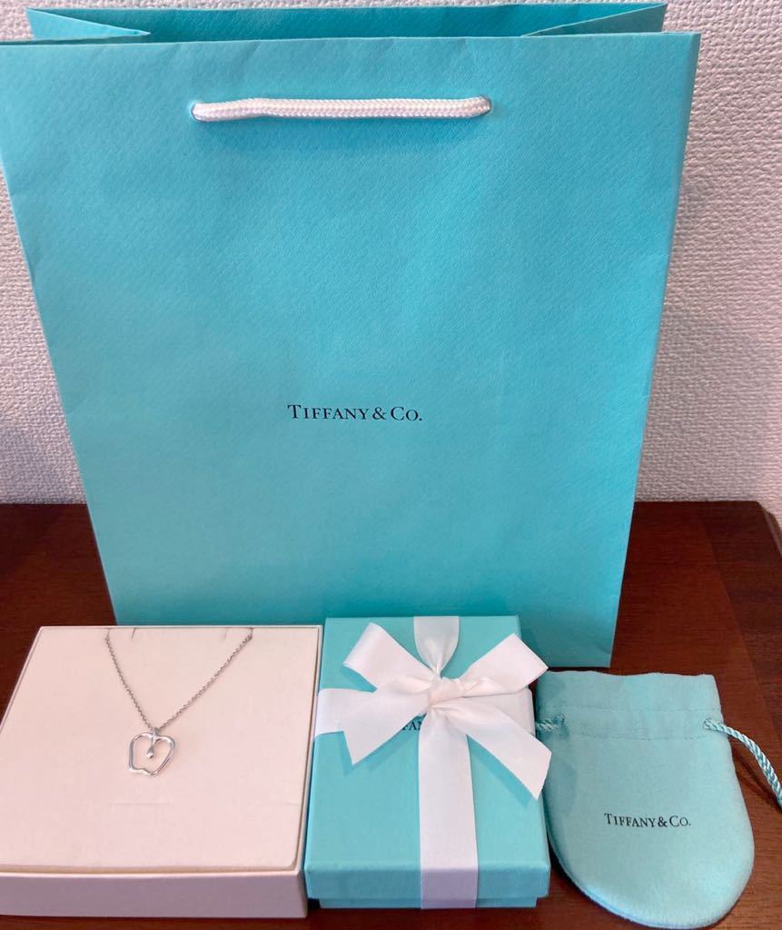 新品 正規品 ティファニーアンドコー TIFFANY &Co ネックレス アップル