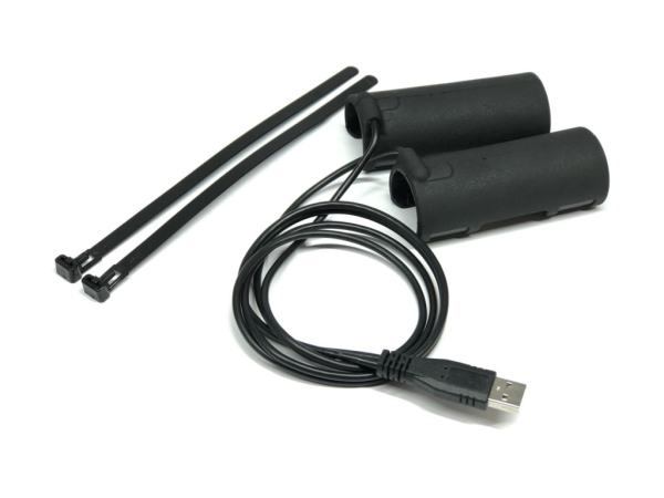 OPMID製 クリップグリップヒーター USB接続 5V2A/コントローラー無し 適合:6Vモンキー前期