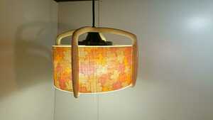 0905-5 retro pop | pop light | pops tile | Showa era series | hanging lowering pendant light | actual work goods 