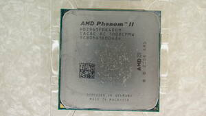 [Socket AM3&AM2+&AM2* magnification changeable ] AMD Phenom II X4 965 Black Edition