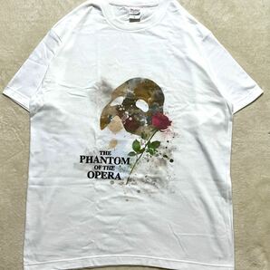 【オペラ座の怪人】新品/未使用 ヴィンテージ仕様 オペラ座の怪人TシャツサイズL