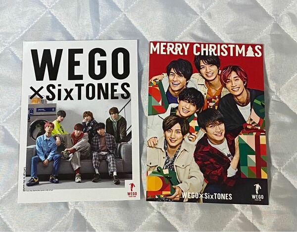 SixTONES ポストカードセット　WEGO