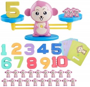  intellectual training toy .. bin balance game child toy (. pink ) child weighing scale figure weight 