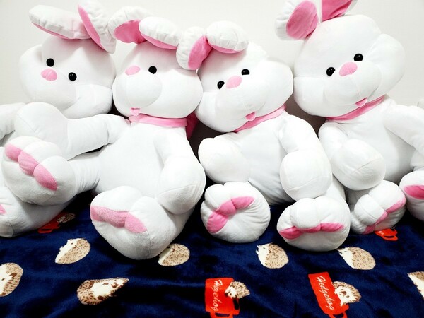 匿名配送【新品・未使用】イースターバニー HUG ME BUNNY4匹祭りセット