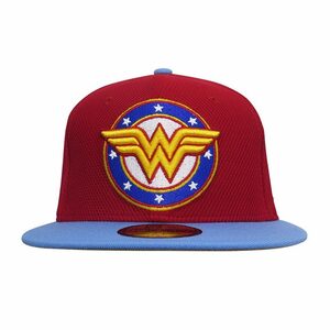 Wonder Woman Stars Logo 59Fifty Fitted Hat- 7 1/2 ジャスティスリーグ ワンダーウーマン DC comics ニューエラ バットマン スーパーマン