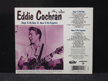 ★送料無料★EDDIE COCHRAN/Singin' To My Beby & Never To Be Forgotten　輸入盤_画像2