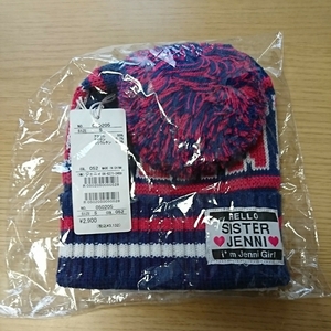ジェニー 可愛い毛糸帽子 サイズS 定価2900円