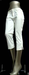  two point successful bid free shipping! M005 MELROSE Melrose eggshell white 7 minute height pants 2 cotton M lady's white bottoms cotton 
