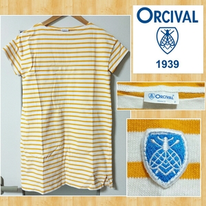 ORCIVAL オーチバル Tシャツワンピース 美品 F ボーダー フランス
