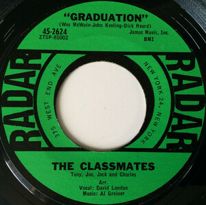 Classmates - Graduation ロックンロール Vocal Group Doo-wop 試聴