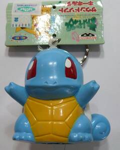 【新品】ポケモン　ゼニガメ　メロディーが鳴るキーホルダー　ポケットモンスター　１９９８年製　レア？【未使用】