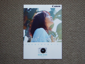 [ catalog only ]Canon EOS M100 2017.08 inspection EF
