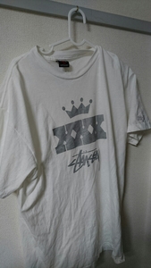 stussy l Tシャツ ホワイト 限定 30周年 ステューシー