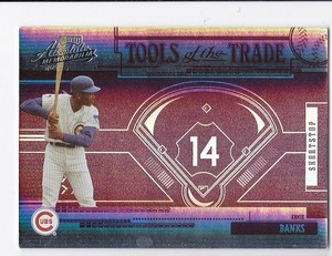 2005PLAYOFF Absolute Memorabilia TOLS of the TRADE #TT-14 Ernie Banks 23/50