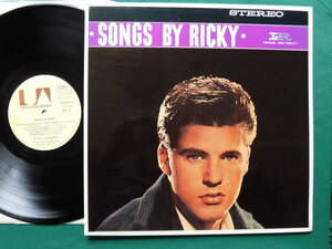 Rick Nelson/Songs By Ricky　 60'sアメリカン・ポップス、シングル・ヒット[A Long Vacation][One Minute To One]収録希少復刻ベルギー盤