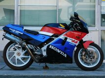 80 【評価A】 VFR400R NC24 走行距離11,021km 純正 ステアリング ステム 三つ又 Φ37 アンダーブラケット_画像9