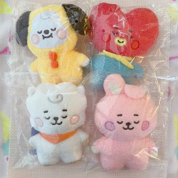 BT21 ねとんぬいぐるみ S CHIMMY COOKY RJ TATA 4種セット売り　BTS 