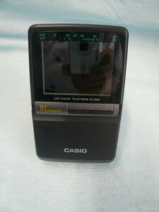 ■カシオ■CASIO LCD COLOR TELEVISION EV-500　1995年製ポケットカラーテレビ　＃当時物