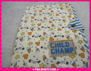 新品雑貨◇値下げ!!CHILD CHAMP（チャイルドチャンプ）通帳入れ アイスクリーム柄B 67-9595