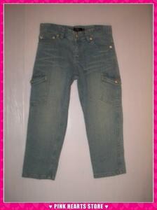  new goods lady's * price cut!! Capri cargo Denim 26 -inch (S) 15-4678